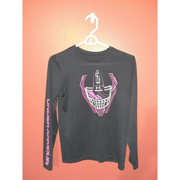 Lot of 2 Under Armour Hoodie Youth Large Sweatshirt Cold Gear and a Heat GEAR#3 - Picture 6 of 9